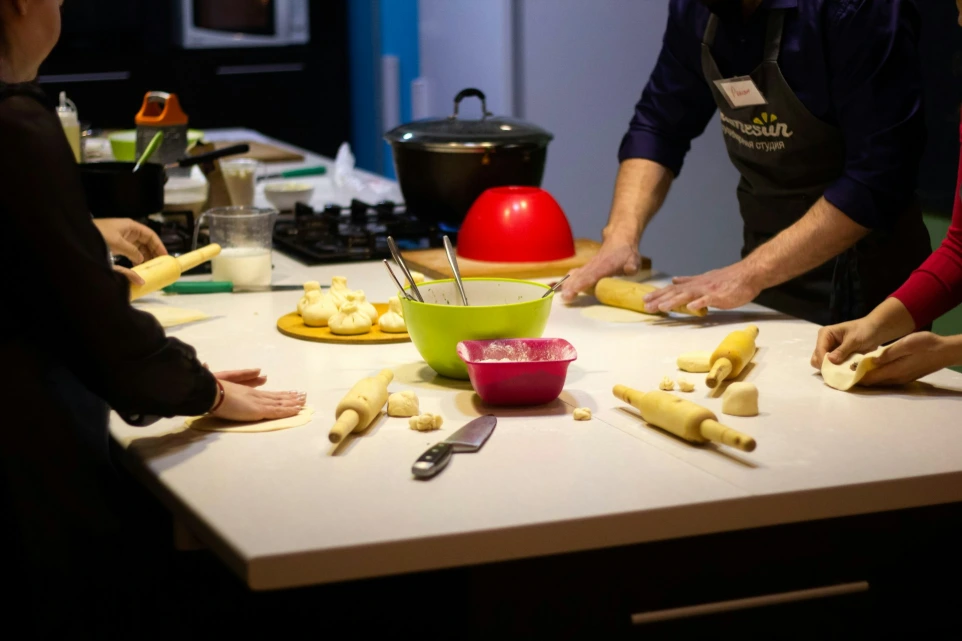 yellow banana fruit on white table